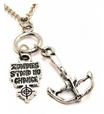 ChubbyChicoCharms Crossbow Zombies Cluster Necklace