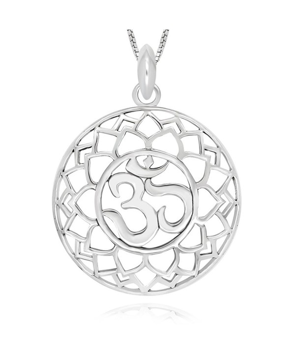 Sterling Silver Symbol Pendant Necklace