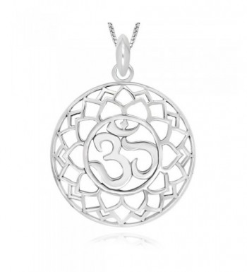 Sterling Silver Symbol Pendant Necklace