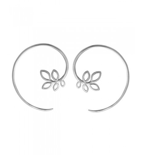 Boma Sterling Silver Through Earrings