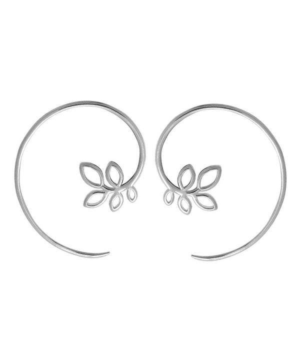 Boma Sterling Silver Through Earrings