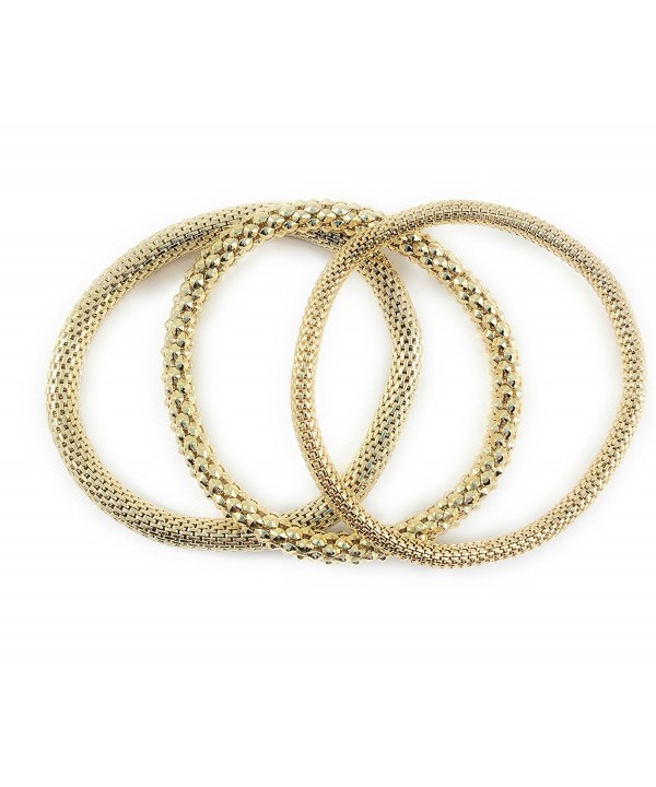 Filled Chain Stretch Multilayer Bangles