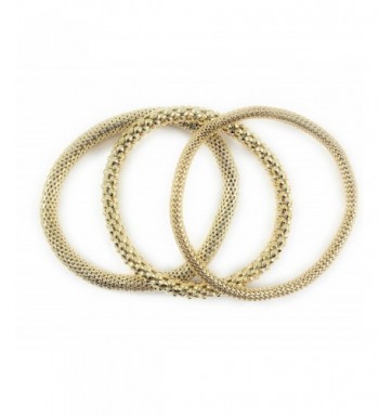 Filled Chain Stretch Multilayer Bangles