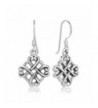 Sterling Silver Celtic Endless Earrings