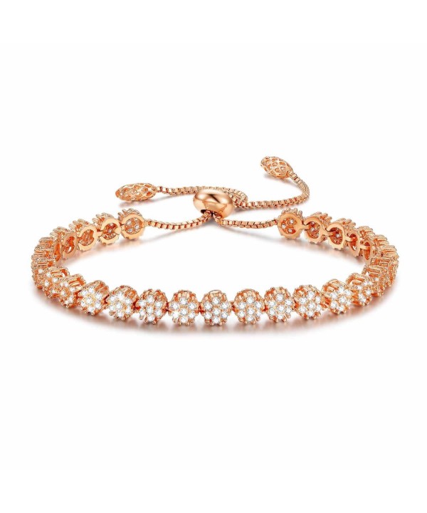 Serend Adjustable Bracelet Sparkling Zirconia