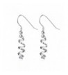 Sterling Silver Inspirational Spiral Earrings