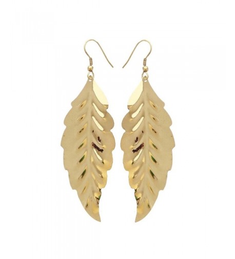 Gold Tone Earrings Lightweight Dangles Pasquali