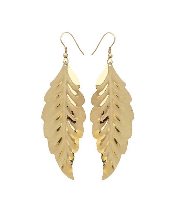 Gold Tone Earrings Lightweight Dangles Pasquali