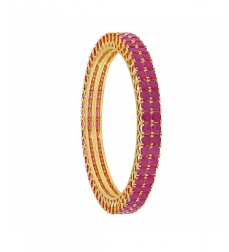 Ratnavali Zirconia Bollywood Bangles Jewelry