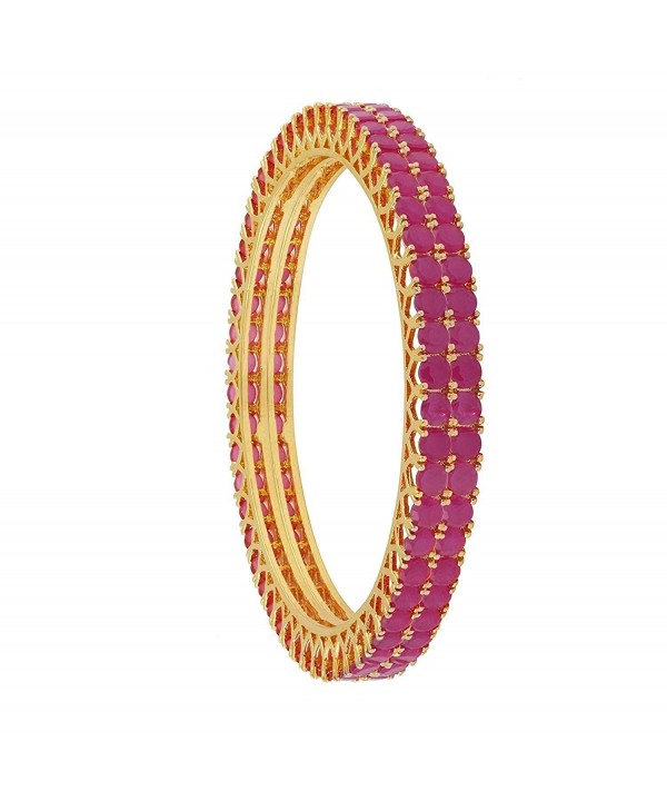 Ratnavali Zirconia Bollywood Bangles Jewelry