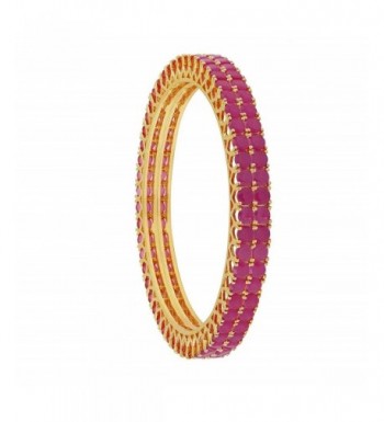 Ratnavali Zirconia Bollywood Bangles Jewelry