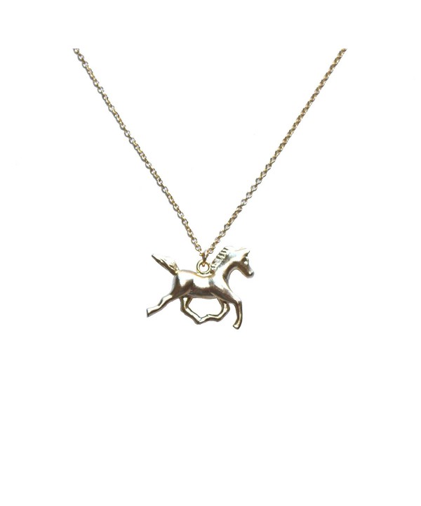 Freena Design Horse Necklace Golden