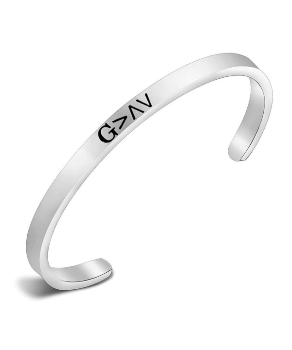 Greater Inspirational Bracelet Christian Jewelry