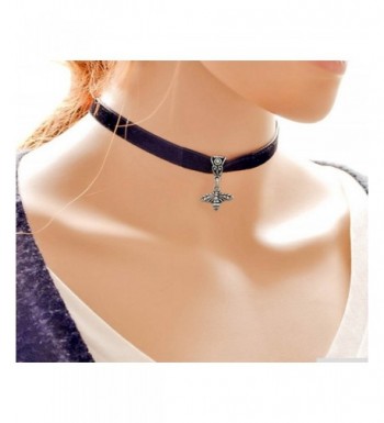 Bumble Bee Black Choker Necklace