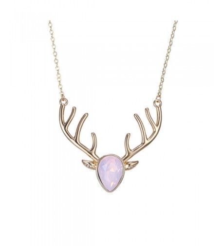 eManco Statement Cyrstal Necklace Jewellery