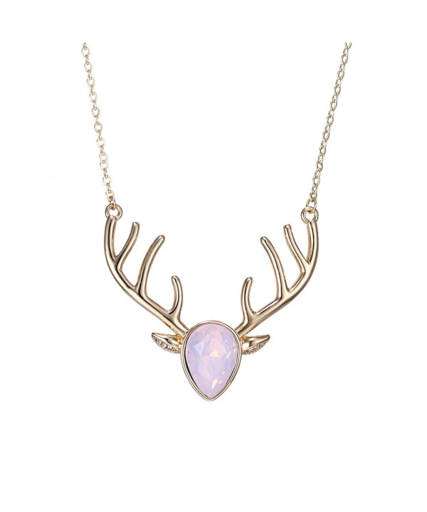 eManco Statement Cyrstal Necklace Jewellery