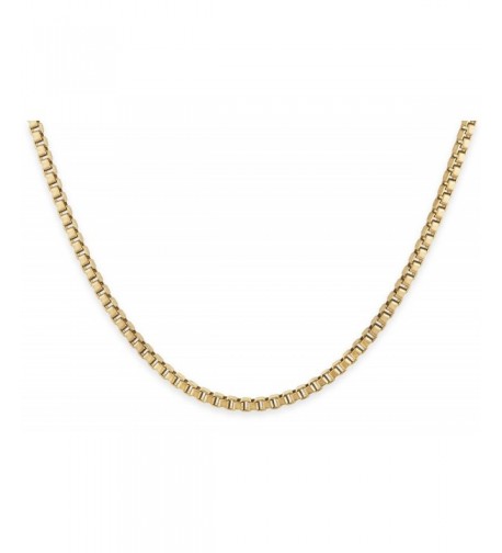 14Kt Gold Filled Box Chain Necklace
