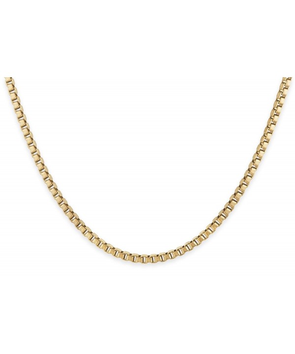 14Kt Gold Filled Box Chain Necklace