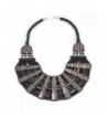 HEMATITE ETHNIC STATEMENT NECKLACE FWNK 1611 10