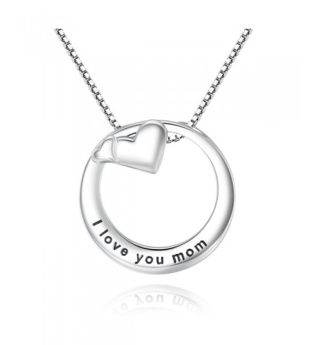 Double Pendant Necklace Mothers Mother