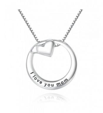 Double Pendant Necklace Mothers Mother