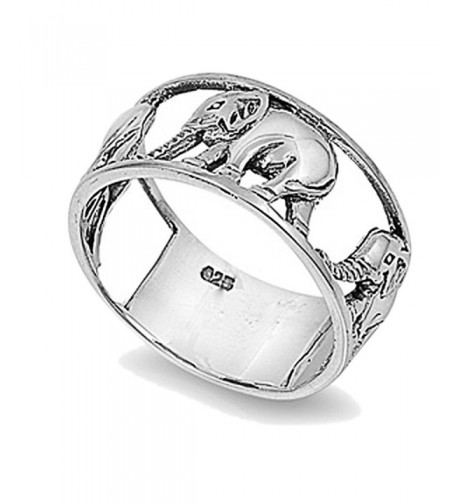 Sterling Silver Wedding Engagement Elephant