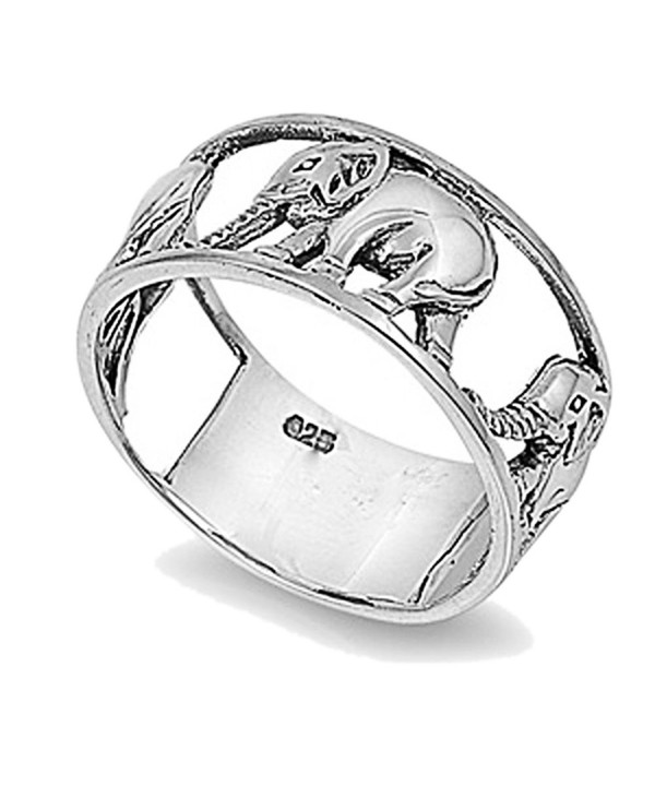 Sterling Silver Wedding Engagement Elephant