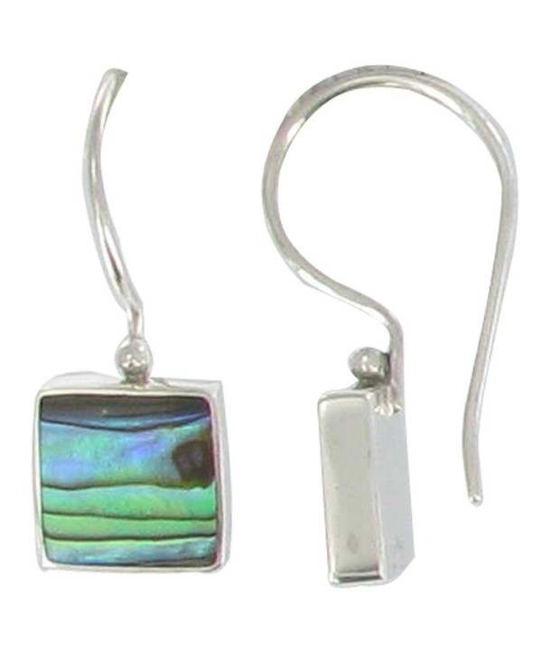 Poulettes Jewels Sterling Earrings Abalone