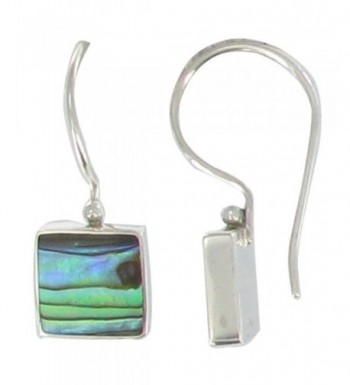Poulettes Jewels Sterling Earrings Abalone