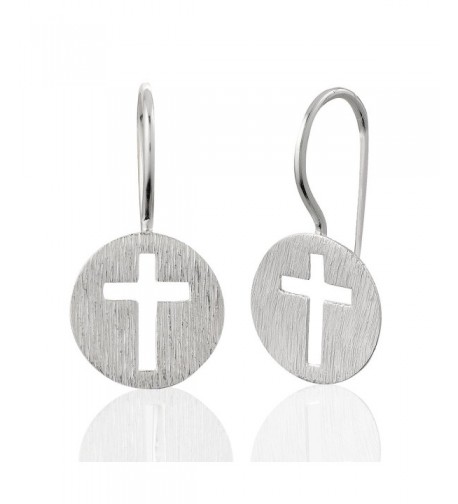 Sterling Endless Symbolic Christian Earrings