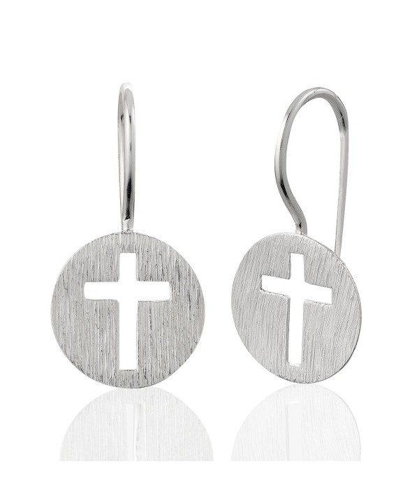 Sterling Endless Symbolic Christian Earrings