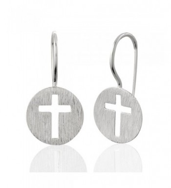 Sterling Endless Symbolic Christian Earrings