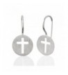 Sterling Endless Symbolic Christian Earrings