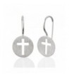 Sterling Endless Symbolic Christian Earrings