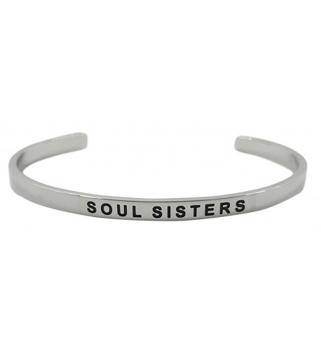 SISTERS FRIENDS Inspirational Friendship Bracelet