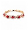 GULICX Flower Zirconia Crystal Bracelet