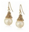 1928 Jewelry Gold Tone Simulated Earrings