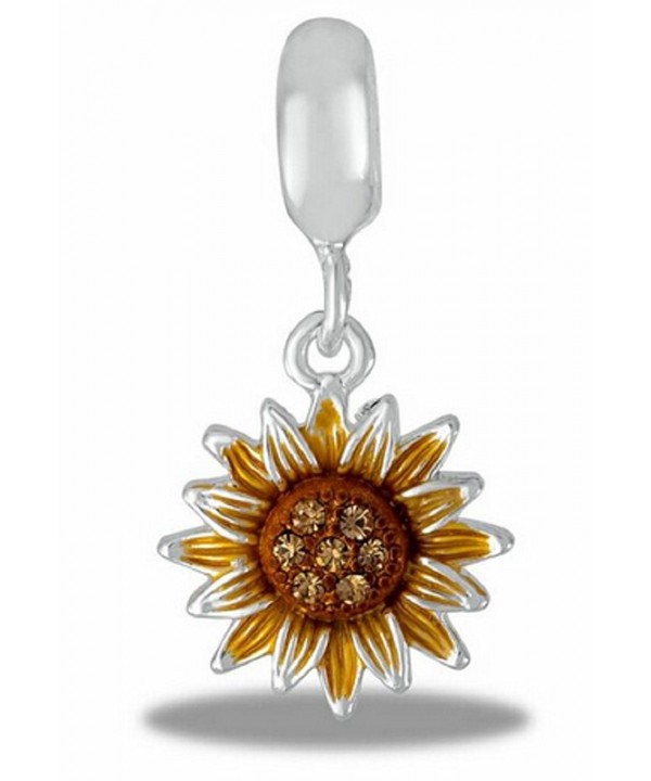 DaVinci Bead Davinci Sunflower Dangle