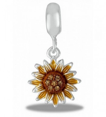 DaVinci Bead Davinci Sunflower Dangle