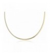 Italian 18K Gold Sterling Necklace Reversible