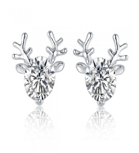 Luna Azure Sterling Zirconia Reindeer