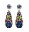 Jewellery Bohemian Earrings Teardrop colorful