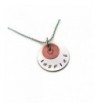 Teachers Necklace Hand Stamped Inspire