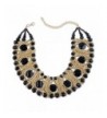 Jewelry Gold Plated Crystal Statement Necklaces