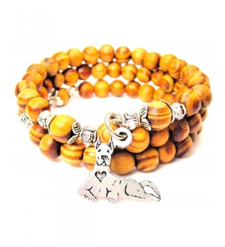 Sitting Great Dane Around Bracelet