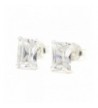 Pro Jewelry Sterling Rectangle Earrings