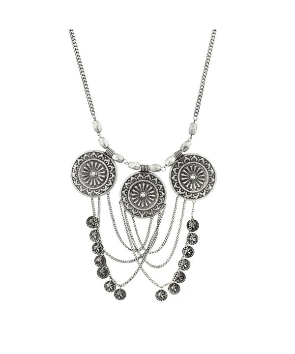 Lux Accessories Republique Francais Necklace