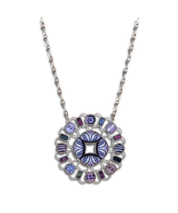 Yoolies Jewelry Lilac Blossom Fashion Necklace