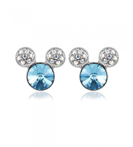 IUHA Colorful Earrings Swarovski Birthstone