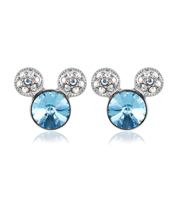 IUHA Colorful Earrings Swarovski Birthstone